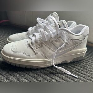 New Balance 550 All-White Sneakers